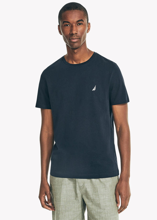 Crew Neck Short Sleeve Basic T-Shirt