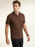 Men's Polo T-Shirt - Dark Brown