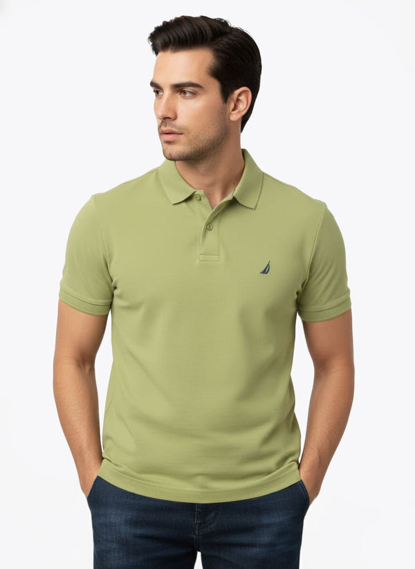 Men's Short Sleeve Solid Polo