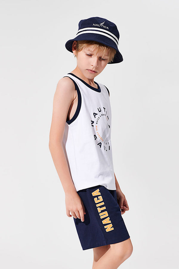 Printed T-shirt and Shorts Set