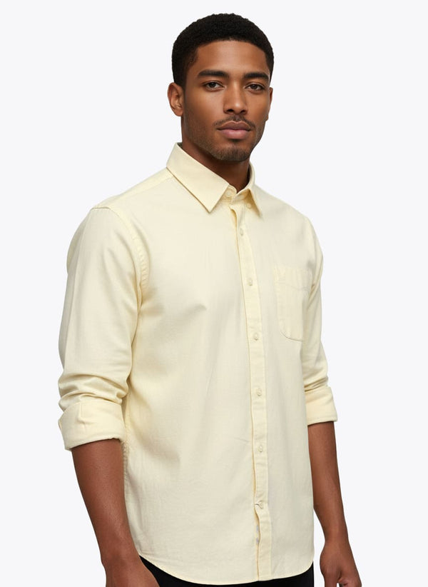 Men's Long Sleeve Oxford Shirt