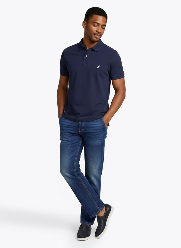 Men's Short Sleeve Solid Polo