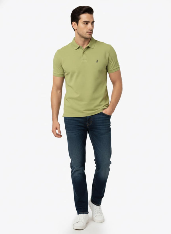 Men's Short Sleeve Solid Polo
