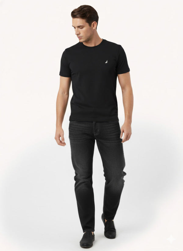 Men's Solid Crew Neck tee