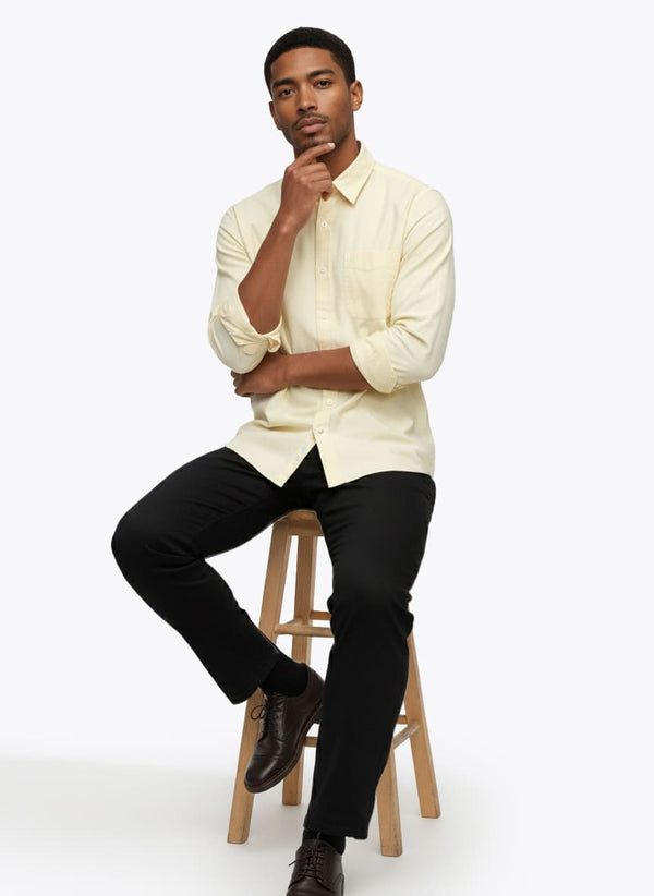 Men's Long Sleeve Oxford Shirt