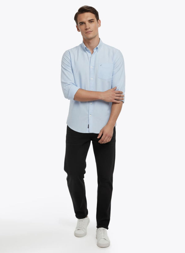 Men's Long Sleeve Oxford Shirt