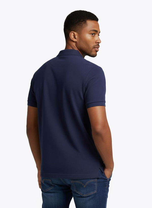 Men's Short Sleeve Solid Polo