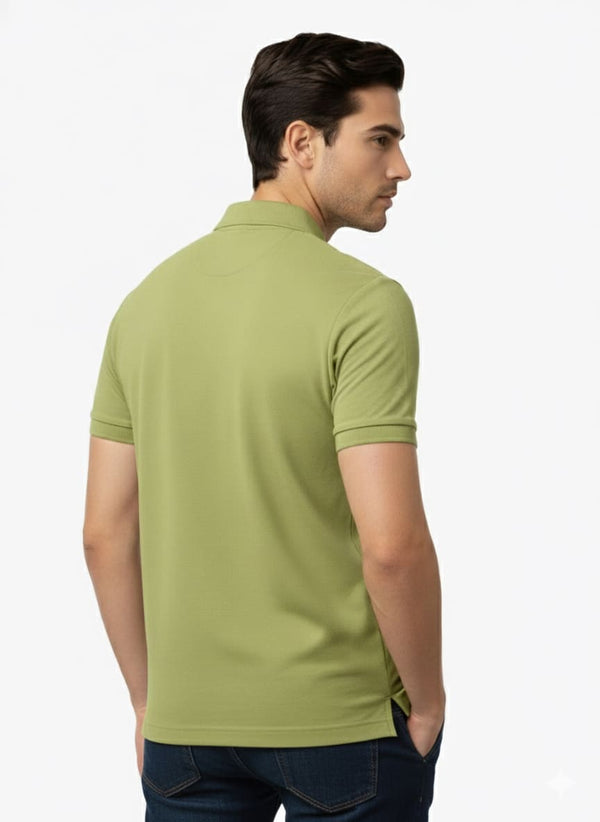 Men's Short Sleeve Solid Polo