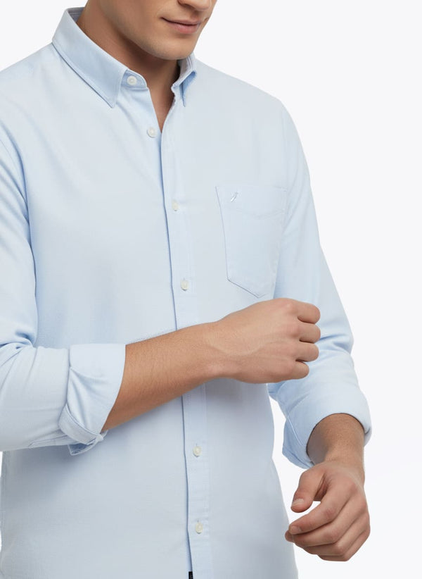 Men's Long Sleeve Oxford Shirt