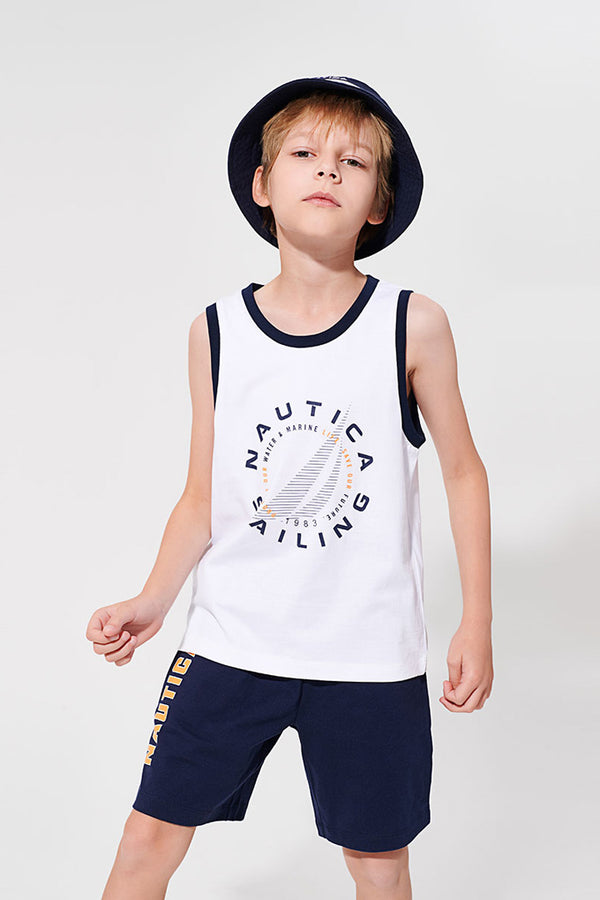 Printed T-shirt and Shorts Set