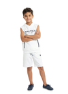 Boys Shorts - White
