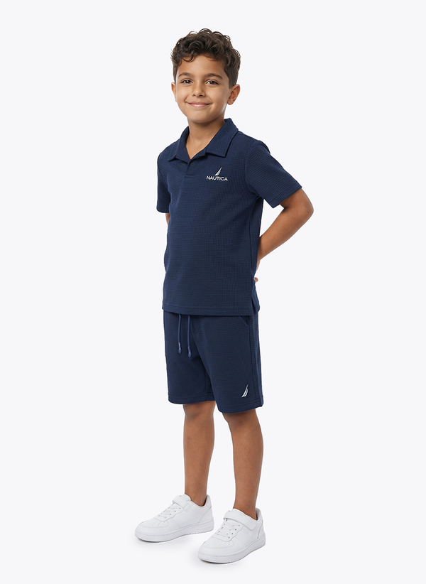Boys Short set - Dark Navy