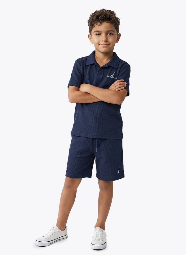 Boys Short set - Dark Navy