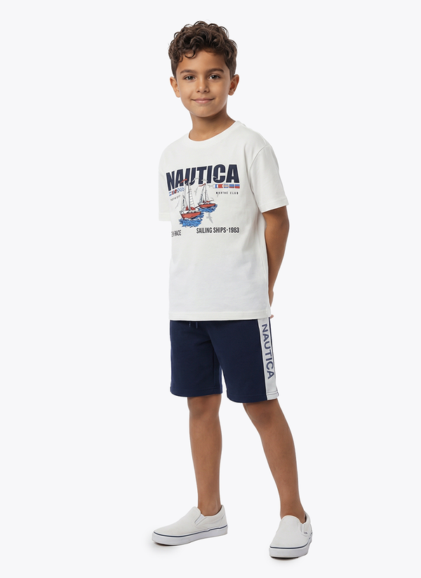 Boys Crew Neck T-shirt - White