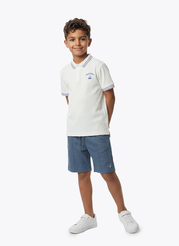 Boys Polo Shirt - White