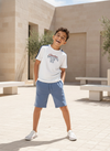 Boys Shorts - Light Blue