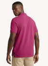 Men's Solid Polo - Sangria