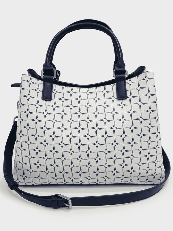 DUA Top Handle Bag - White