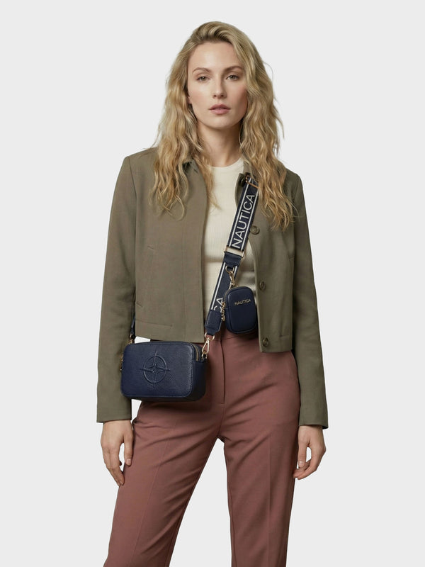 NICKI Camera Bag - Navy Blue