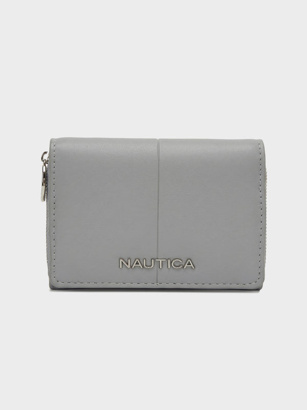 NORA Bi-Fold Wallet - GREY