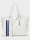 RIANA Tote Bag - White