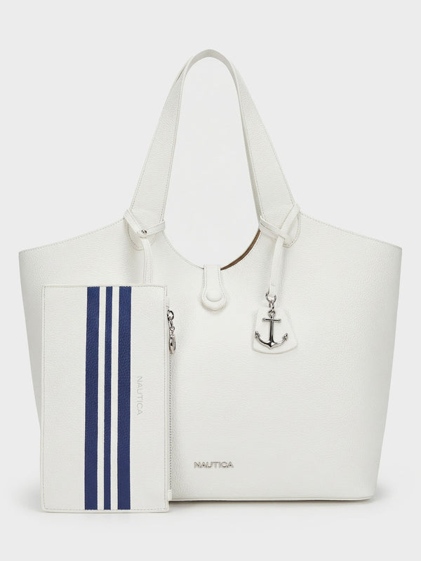 RIANA Tote Bag - White