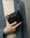 SARA Bi-Fold Wallet - BLACK