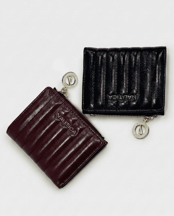 SARA Bi-Fold Wallet - BLACK