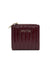 SARA Bi-Fold Wallet - BURGUNDY