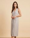 Women's Maxi Dress - Beige