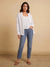 Women's Long Sleeve Shirt - White