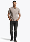 Men's Short Sleeve Polo - Moss Grey