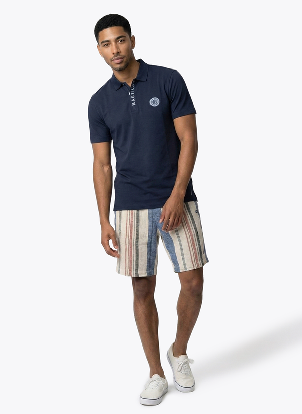 Men's Short Sleeve Casual Tee - Navy