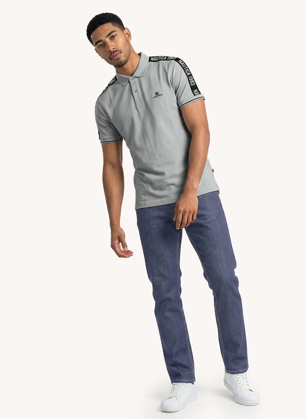 Men's Short Sleeve Casual Tee - Grey