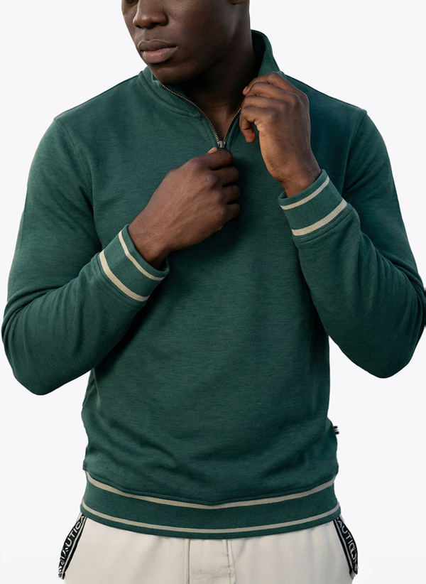 Men's Long Sleeve Sweatshirt - Jungle Green