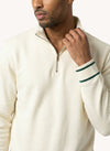 Men's Long Sleeve Sweatshirt - Whispher White