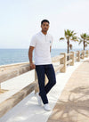 Men's Short Sleeve Casual Tee - White