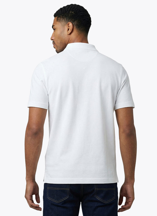 Men's Short Sleeve Casual Tee - White