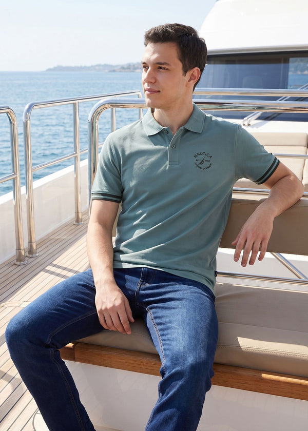 Men's Signature Crest Polo