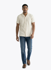 Men's Short Sleeve Shirt - Whispher White