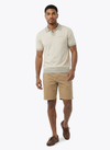 Men's Short Sleeve Polo - Whispher White