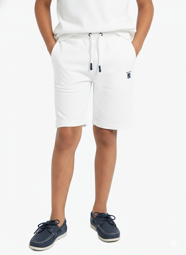 Boys Shorts - White