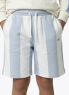Boys Shorts - White/Blue