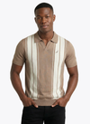 Men's Short Sleeve Polo - Brown