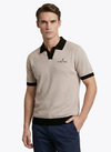 Men's Short Sleeve Polo - Adobe Rose