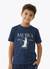 Boys Crew Neck T-shirt - Dark Navy