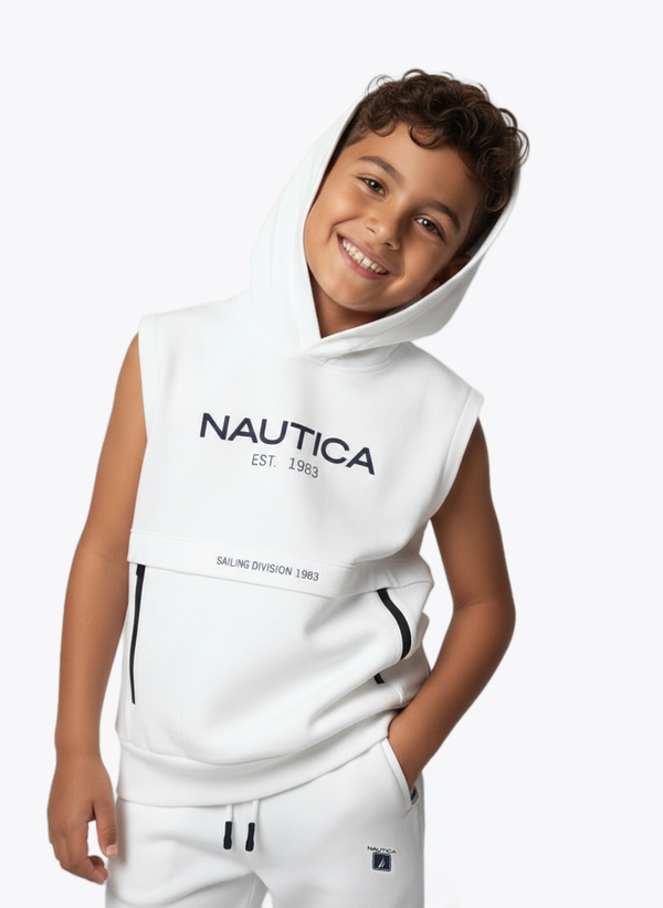 Boys Hoody - White