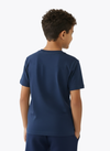 Boys Crew Neck T-shirt - Dark Navy