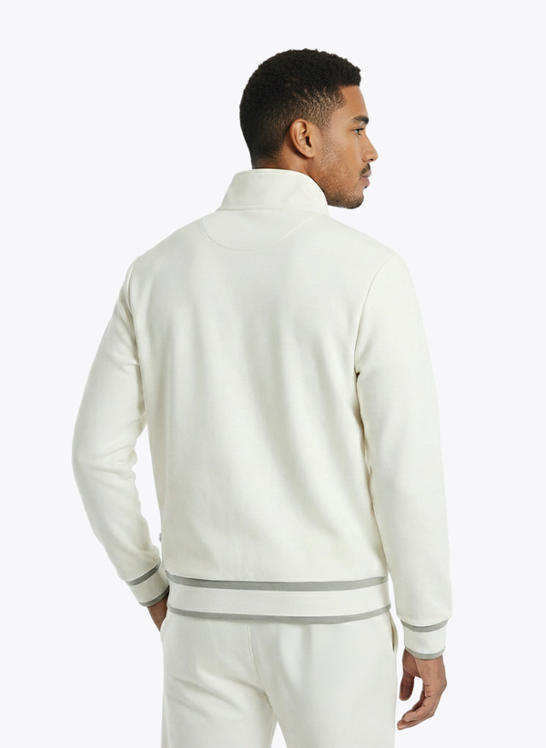 Men's Long Sleeve Sweatshirt - Whispher White