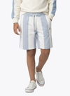 Boys Shorts - White/Blue